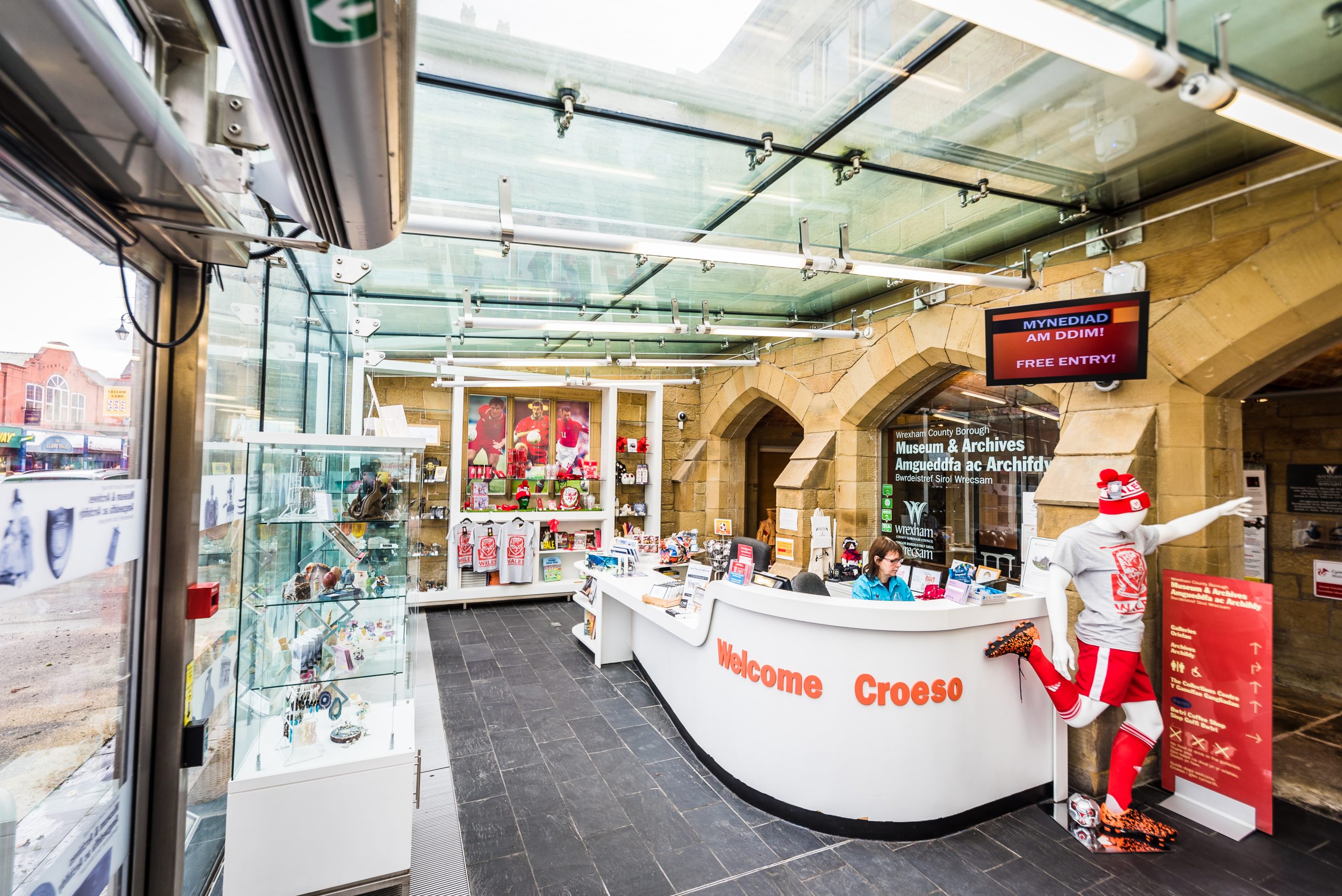 Cafe & Shop Wrexham Heritage